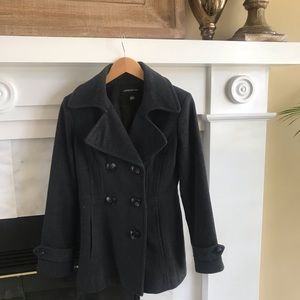 Gray London Fog coat